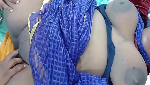 Desi House Maid Pussy Licking And Hard Doggy Fucking Boobs Milk Drink