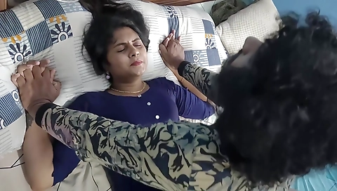 Churidar Leggings Removal And Top Only Romance Sex Video By Vaishnavy And Sharun Raj, Mallu Couple Hot Bedroom Romance Sex