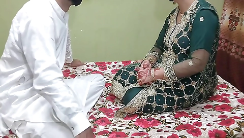 Indian Desi Bhabhi Fucked Hard In Doggystyle By Her Dever 2nd Night After Wedding Dever Ny Bhabhi Ko Ghori Bana K Lund Peel Diya