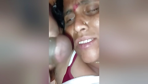 Desi Cumshot On My Mouth