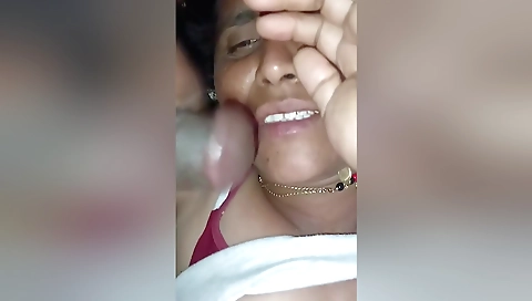 Desi Cumshot On My Mouth