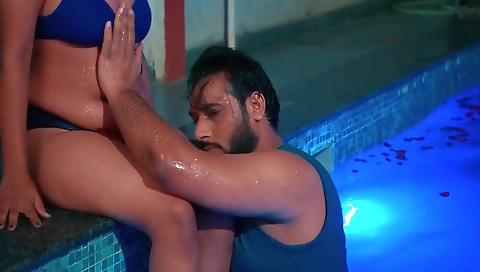 Gangbang Sex Is Full Entertainment In The Swimming Pool