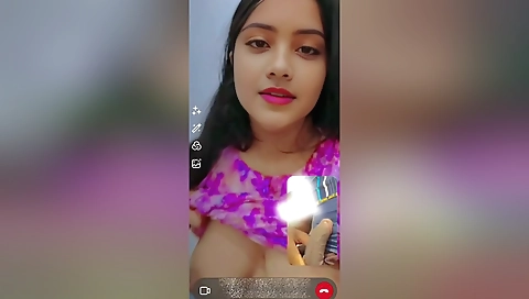 Desi Cute Aunty Video Call Sex Chat, Fingerings On Video Call