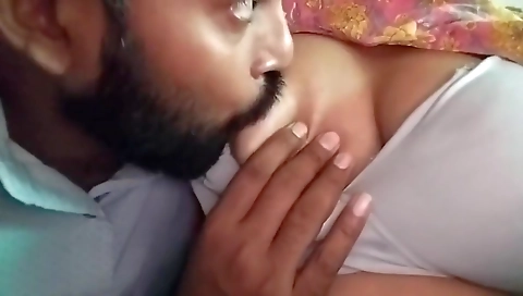 Frist Time Kissing My Real Stepsister