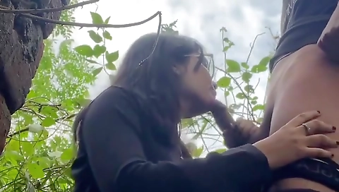 Eating Her Ass In Jungle