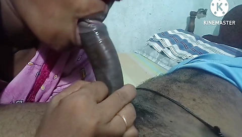 Indian Telugu Aunty Bowlojab Doing Har Boyfriend Cake