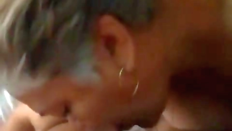 Showing My Stepmoms Face For The First Time While She Eats The Cum