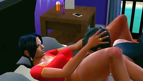 The Morning, I Was Lying In Bed, And Mina Bai Came And Sucked My Dick, Then I Fucked Her