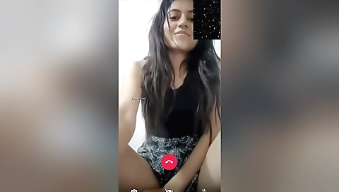 Shy Indian Girl Shows Her Pussy On Vc