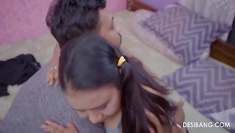 Desi Bang In Chubby Indian Wife Makes Her Husband Hard At