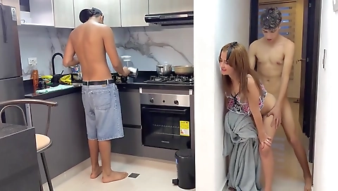 Big Ass Stepmother Agrees To Share A Bed With Her Stepson