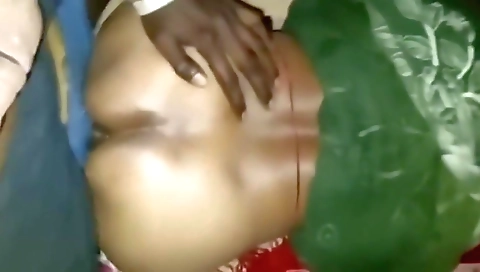 Real Padosi Aunty Ki Raat Mein Doggy Style Mein Chut Chod Li