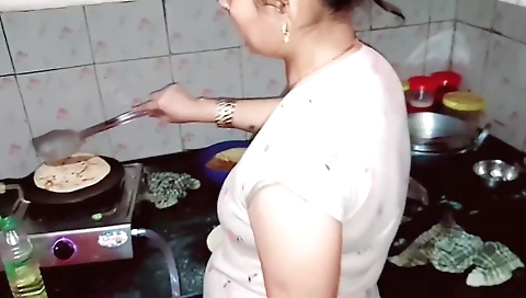 Puja Cooking Romantic Video