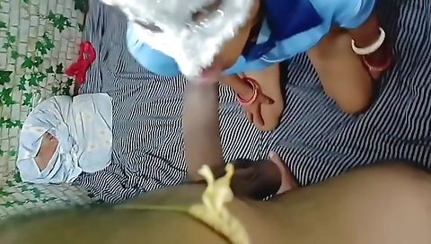 After 6 Months, I Did 69 With My Younger Stepsister And Fucked Her Pussy With Cum In Mouth