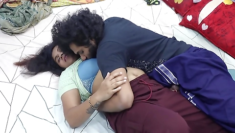 Husband And Wife Romance With Hot Fuck And Two Times Cum Out