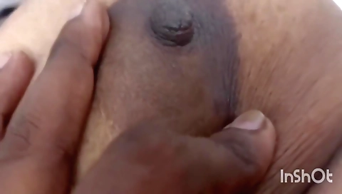 Close-up Boobs And Nipples Hot Talking And Touching Nipples