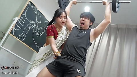 Indian Gym Teacher Prefer Not Only Exercise But Also Hardcore Sex