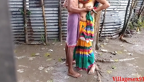 Desi Indian Chudai With Village Outdoor