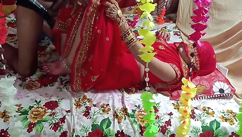 Suhagraat Indian New Married Cauple First Night Honeymoon Dirty Talk