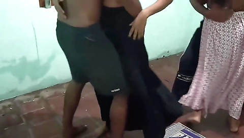 Desi Group Dance Sex With Hip Hop Music