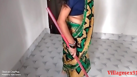 Green Saree Indian Mature Sex In Fivester Hotel ( Official Video By Villagesex91)