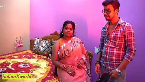 Village Bhabhi In Beautiful Erotic Hardcore Sex! Indian Desi Sex