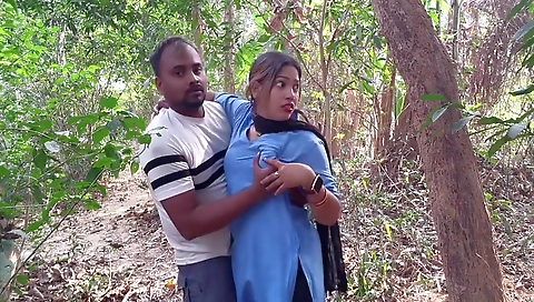 Odia College Girl Hard-core Fuck With Her Boyfriend In Forest, Odia Sex In Outdoor Forest