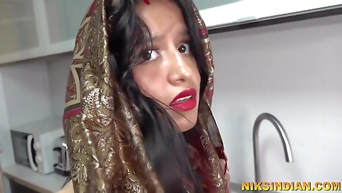 Indian teen 18+ Maid Girl Fucked Hard By Her Sahab Ji With Huge Boobs And Amy Amour