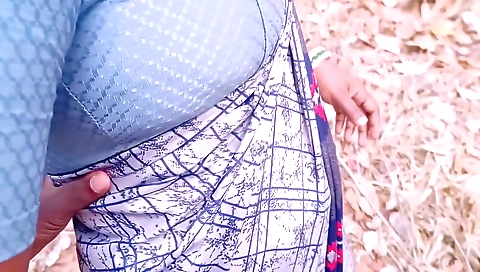 Indian Outdoor Sex. Desi Beautiful Bhabi Fucking Husbends Small Stepbrother Big Dick In Forest. Teludu Dirty Talks