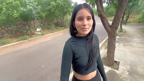 Casual Sex With Stranger, I Invite Young Latina To My Apartment To Fuck Her