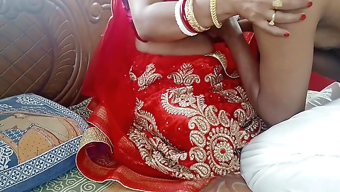 Bhabhis Suhaagraat. With Friend. Full Video. By Your Salu Bhabhi