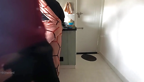 Jerking Dick Infront Of Andhra Maid Sridevi