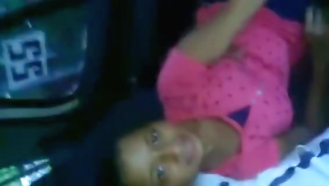 Cute teen 18+ Girl In Car With Lover Sex