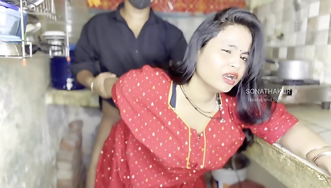 Devar And Bhabhi First Time Hot Passionate Encounter In Kitchen Turned Into Intense Session With La Sirena69 And Devar Bhabhi