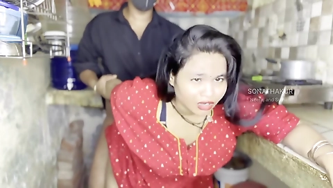 Devar And Bhabhi First Time Hot Passionate Encounter In Kitchen Turned Into Intense Session With La Sirena69 And Devar Bhabhi