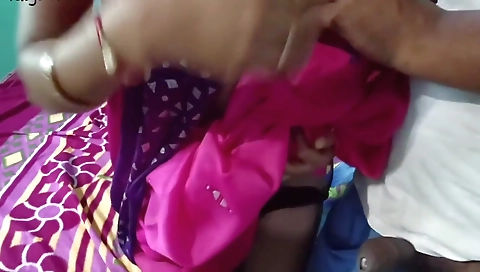 Indian Couples Hard Fucking With Saree Telugu Wife Hard Fucking With Saree