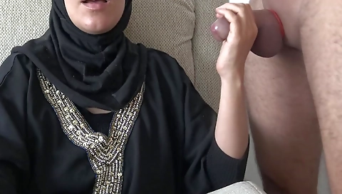 Horny Pakistani Boy Came Over For A Real Arab Handjob