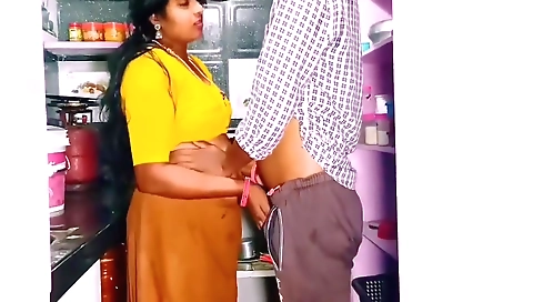 Desi Bhabi Unfortunately Fucking In Kitchen Hubby Bro Big Dick. Telugu Dirty Talks