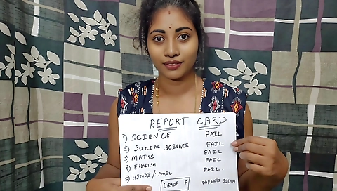 Stepdaughter Scored F On All Subjects So Stepdad Teached How To Score A+ - Hindi Sex