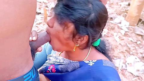 Indian Outdoor Sex. Desi Beautiful Bhabi Fucking Husbends Small Stepbrother Big Dick In Forest. Teludu Dirty Talks