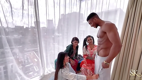 Bbc Meets Asian Triplethreat With Sahara Knite