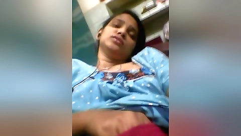 Today Exclusive- Horny Desi Girl Record Her Nude Video And Masturbate 7