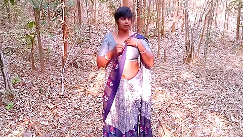 Indian Outdoor Sex. Desi Beautiful Bhabi Fucking Husbends Small Stepbrother Big Dick In Forest. Teludu Dirty Talks
