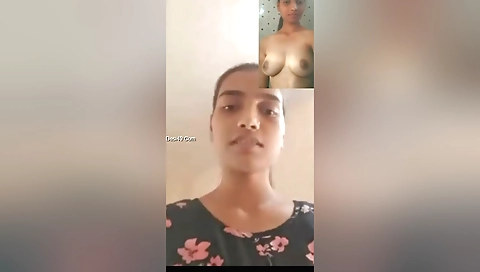 Today Exclusive-cute Desi Girl Shows Her Boobs And Pussy