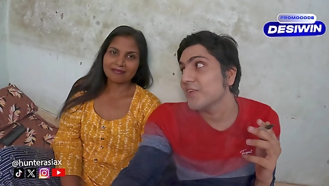 Hunter Asia - It Takes Two Attempt To Fuck Desi Fear Of Getting Caught