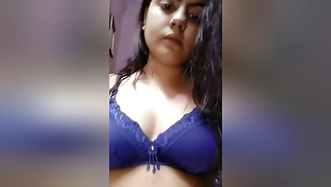 Today Exclusive- Hot Punjabi Girl Strip Her Cloths And Shows Nude Body 3