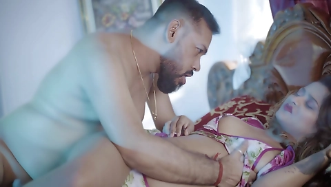 Desi Indian Stepfather Punishes His Young 18+ Stepdaughter After He Sees Her Having Sex With A Boy