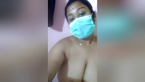 Today Exclusive- Desi Boudi Shows Her Boobs And Pussy 2