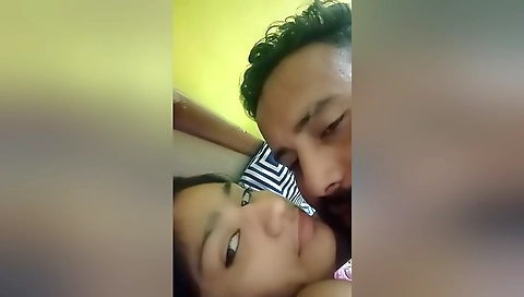 Today Exclusive- Lover Enjoying In Hotel