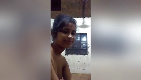 Desi Shy Girl Shows Boobs